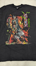 Spawn Medieval Todd McFarlane Shirt XL XLarge 1997 Vintage New Black Giant Tag