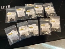 2 Pack Mitee-Bite 32050 Vise Jaw Grips for TalonGrips, Lot of (10) Packs