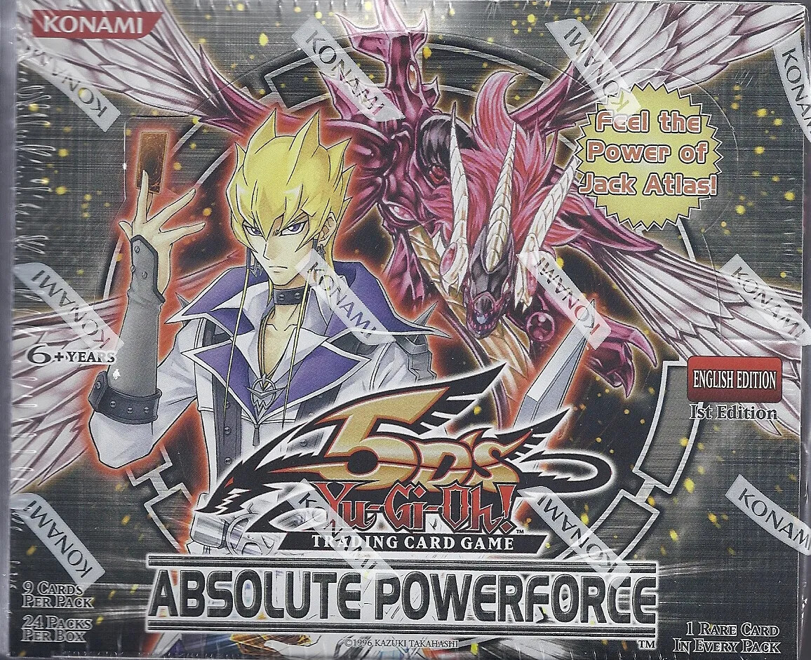 yugioh absolute powerforce booster box Konami Yu-Gi-Oh Absolute Powerforce UNL. Edition Booster Box (24 Packs)  [Toy] : Amazon.com.au: Toys & Games main image 1