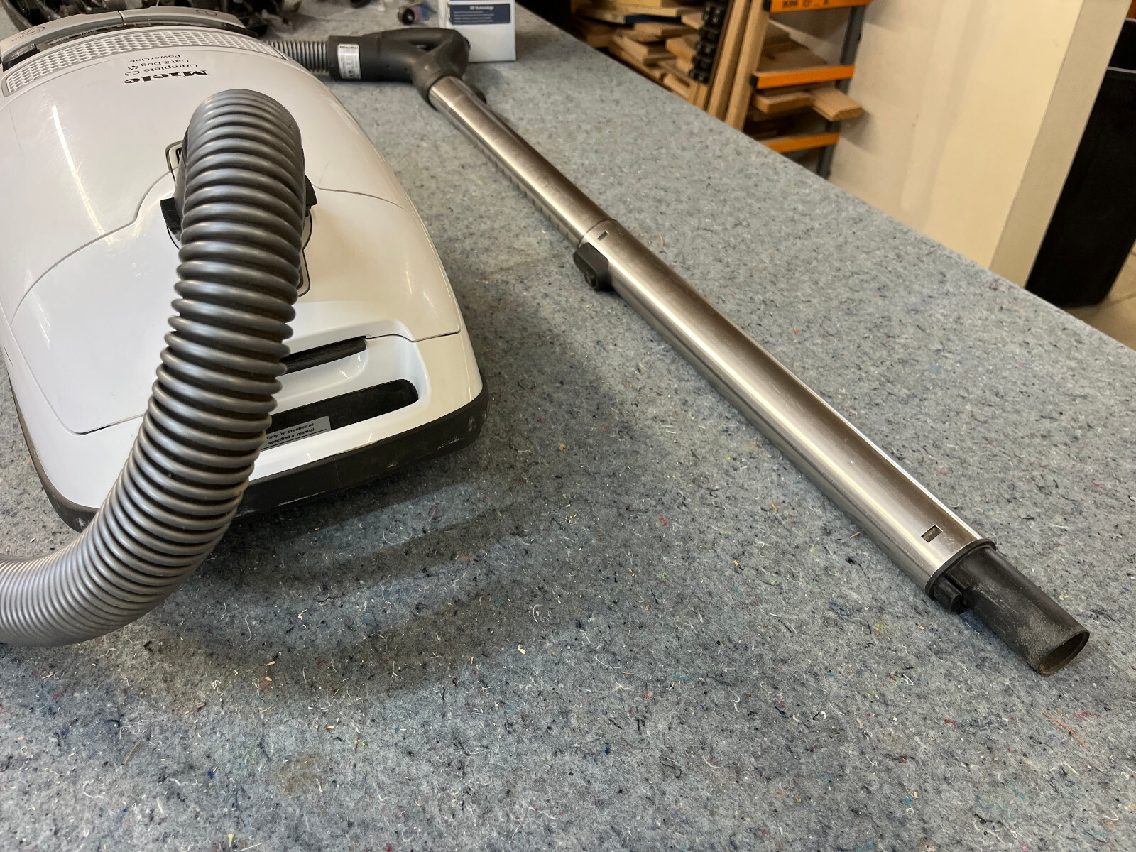 Miele Complete C3 Canister VacuumCorded, White Canister and some