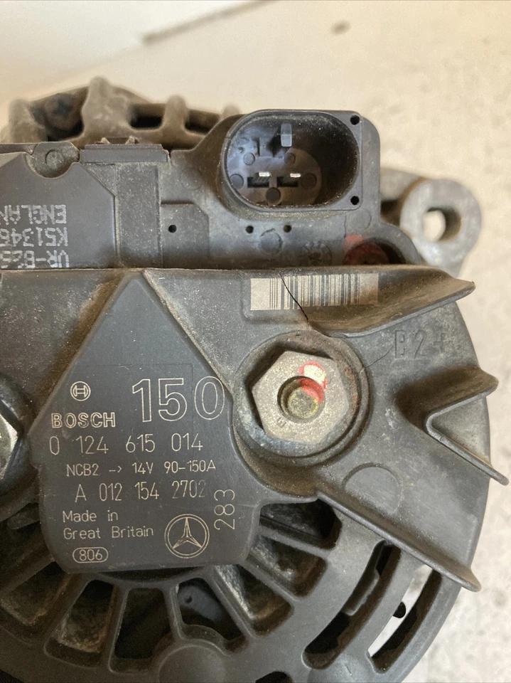 Alternador Chrysler Crossfire 150Ah A0121542702 Original 3.2 V6 Año 2006 Foto 4 de 4