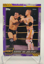 2021 Topps WWE NXT Purple Kushida def Jake Atlas #24
