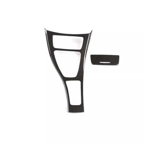 Cubierta interior de fibra de carbono ABS apta para BMW Serie 3 Sedán E90 2005-2012 - Imagen 24 de 39