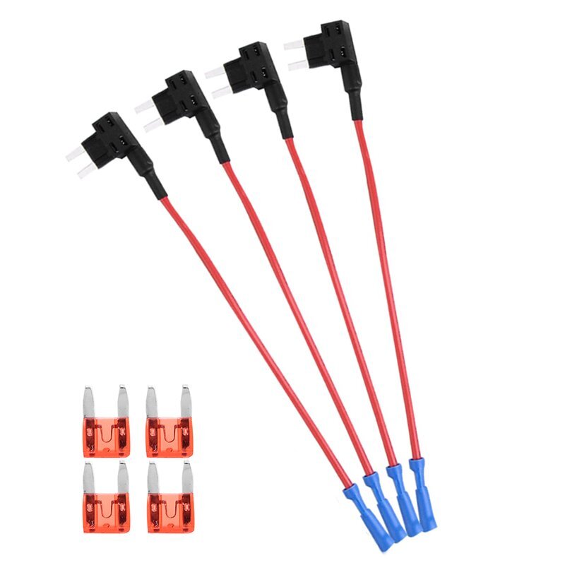 DAOKAI Stromdieb KFZ Set - 4 Typen Sicherungshalter Mit Sicherungen