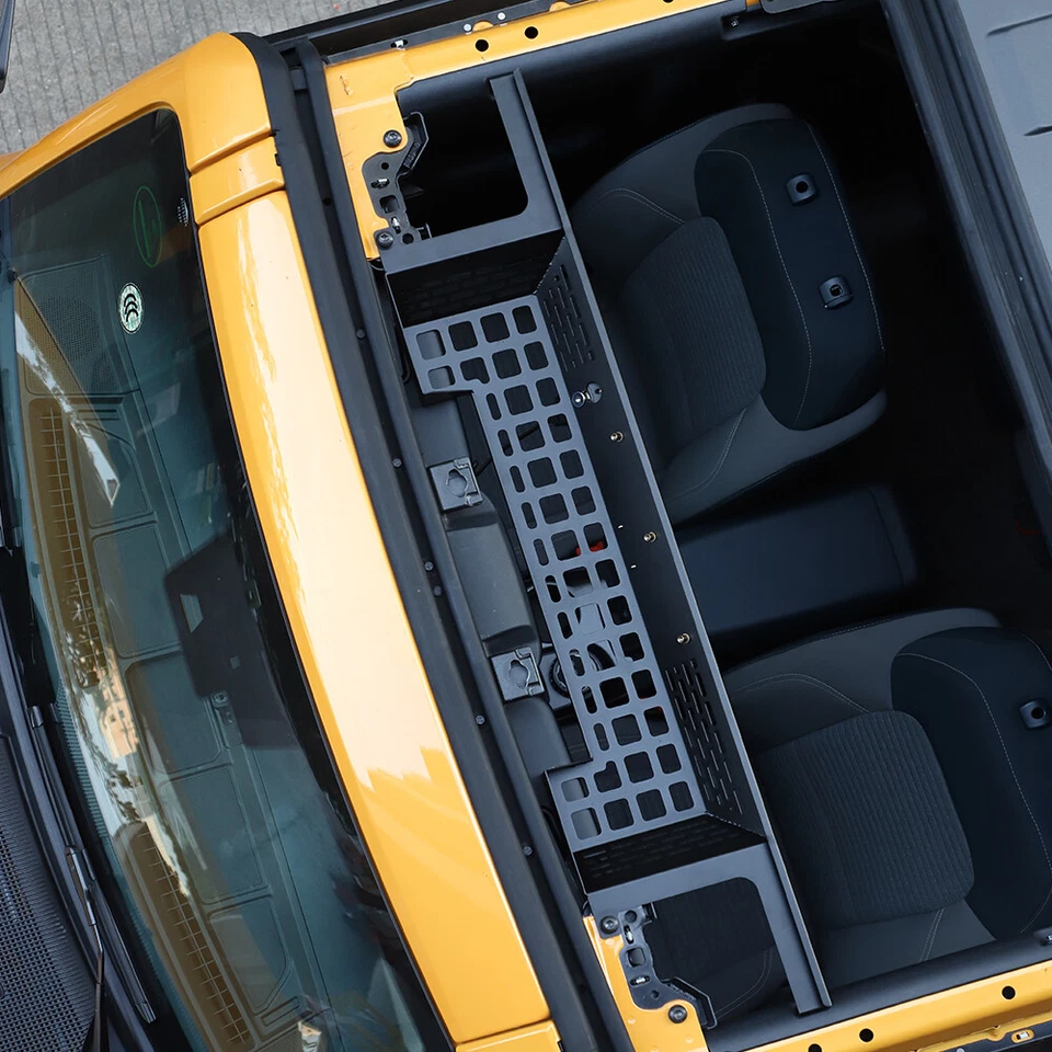 Top Roof Side Front Overhead Storage MOLLE Panel  for Ford Bronco 2021-25 4-Door - Image 4 of 4