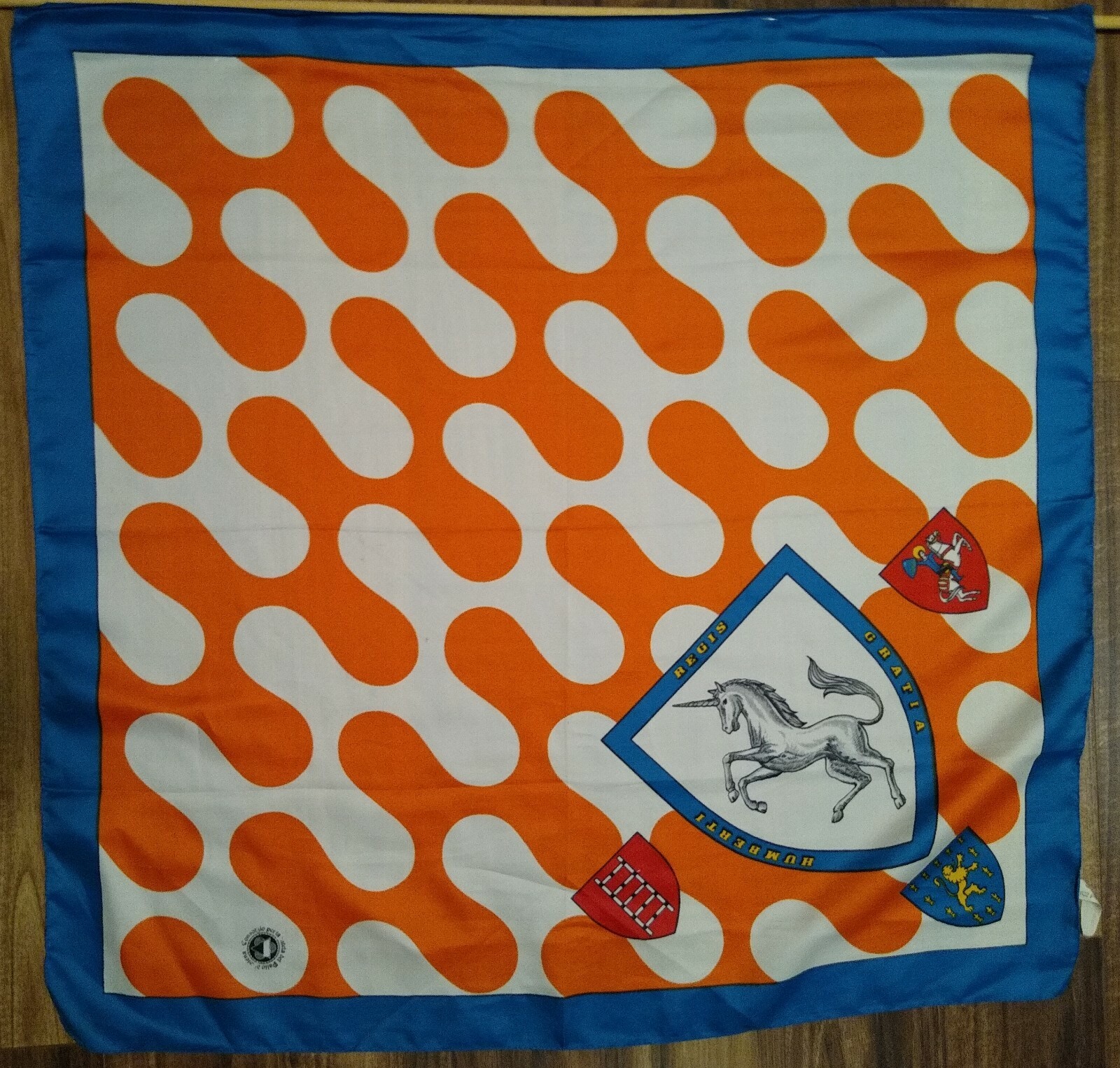 30" Palio di Siena Italian Horse Race Contrade Polyester Flag Scarf