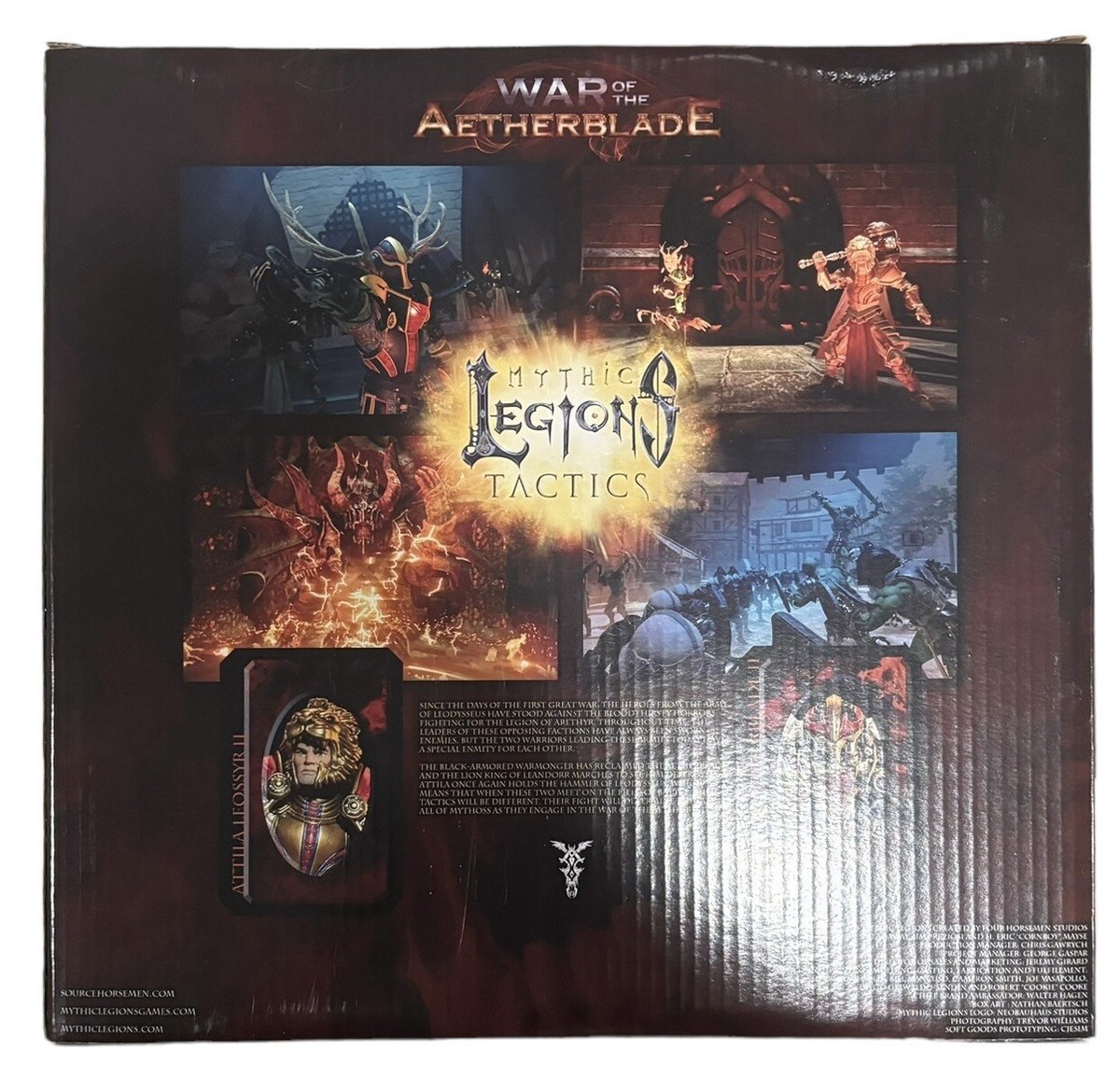 Mythic Legions ATTILA ＆GORGO 2パック mythic legions War Of The Aetherblade Gorgo Attila Two Pack Signed