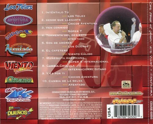 Разные исполнители - Con Todo El Poder en Vivo Fantasma / Разные [Новый CD]