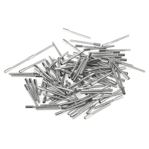 100PCS Steel Watch Winding Stem Extensions Neddles Pin Watchmaker Repair Tool - Picture 1 of 11