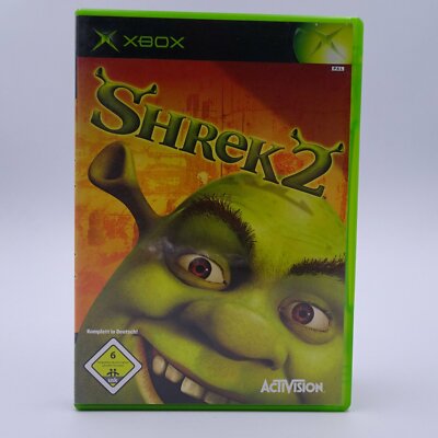 Shrek 2 Microsoft Xbox PAL Spiel Game Jetzt legt Shrek erst richtig los