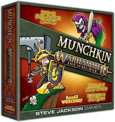 Steve Jackson Games Munchkin Warhammer: Age of Sigmar  (English Version)