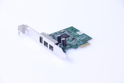 DELL 0HTTT Firewire PCI-E Card 2x1394B 1x1394A 0HTTT Full Height. SKU212337