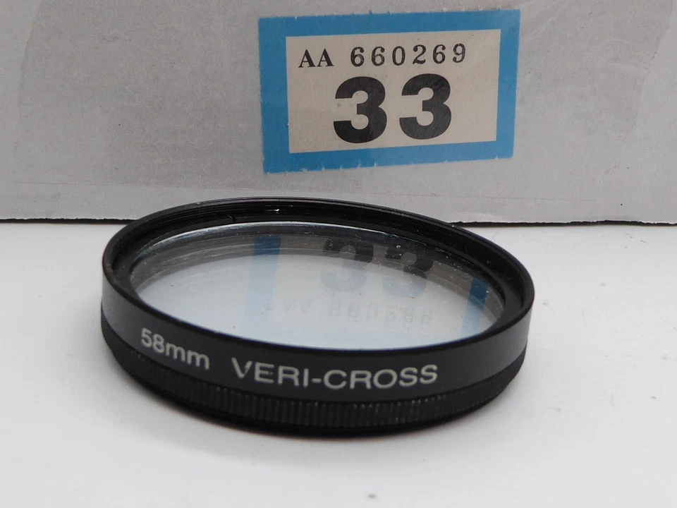 58mm Cross Screen Filter  in very good condition - Image 2 of 2