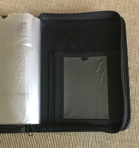 BMW Owner’s Manual Book Case Owners Guide Leather Black OEM - Picture 7 of 7