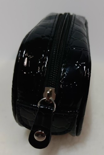 Anne Klein New York borsa cosmetica trucco nera con cerniera - Foto 6 di 6
