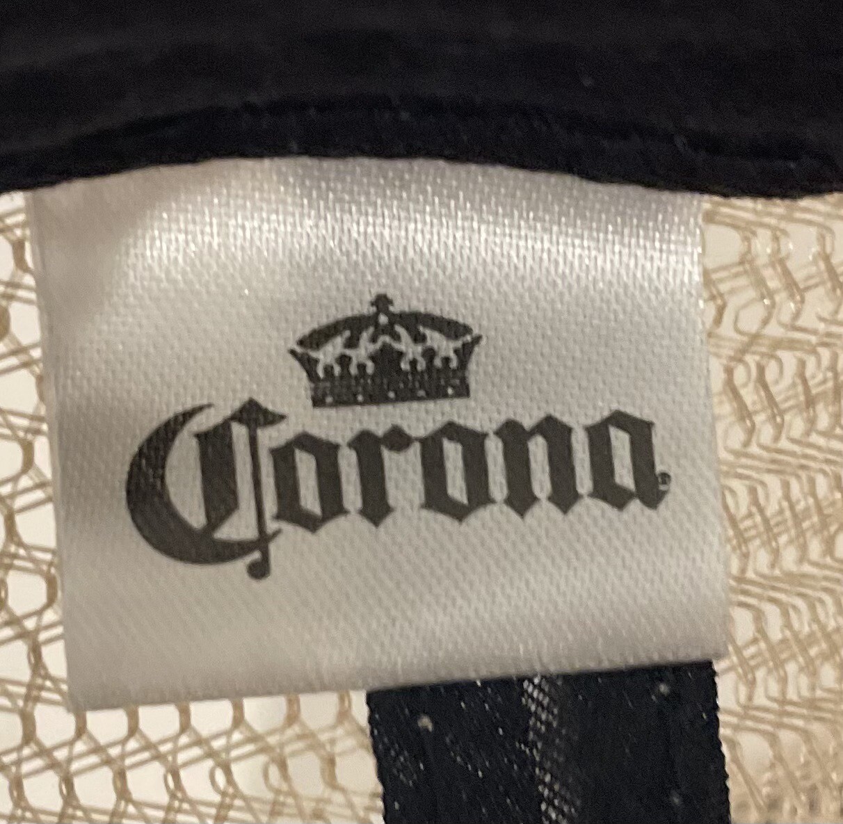 Corona Extra Logo Patch Trucker Snapback Hat - image 6