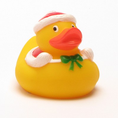 santa rubber duck