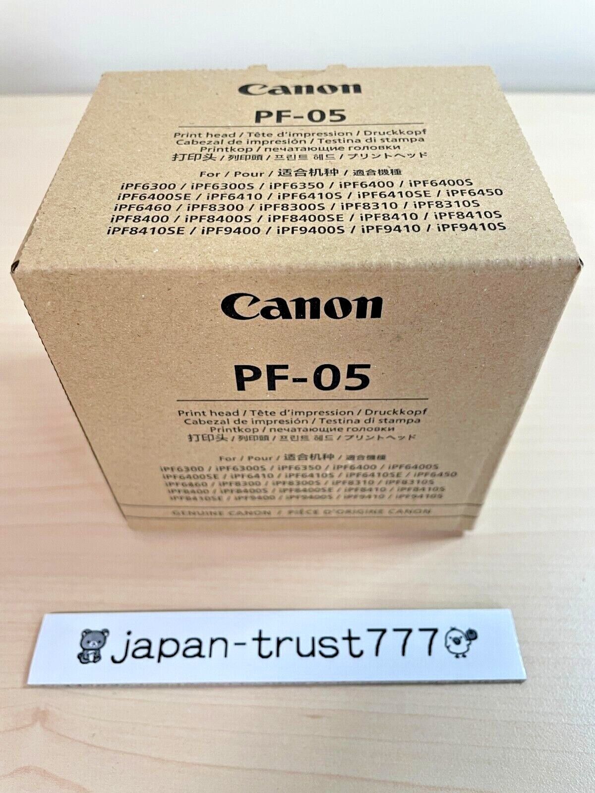 Canon PF-05 Genuine Printhead Print Head 3872B001 *NEW* JAPAN