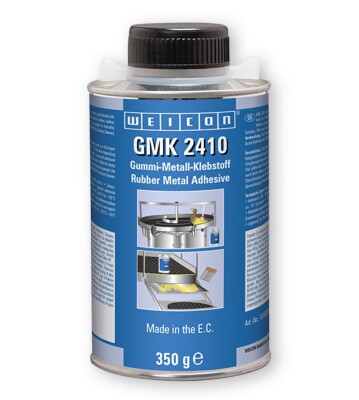 WEICON 10030358 (16100350) GMK 2410   350 g Gummi-Metall-Klebstoff Pinseldose