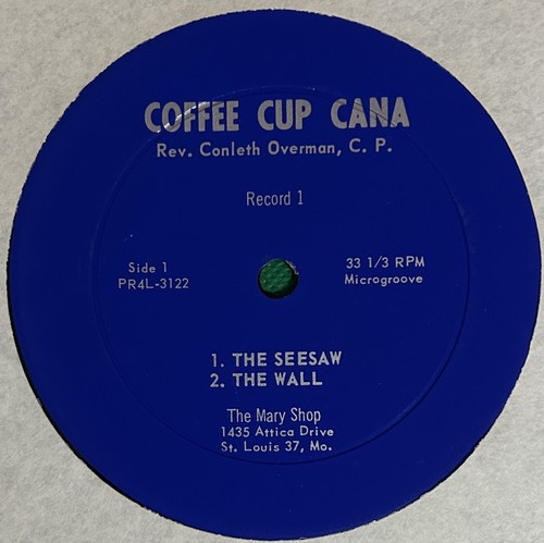 Coffee Cup Canas 3-LP Box Set The Mary Shop PR4L-3127 Rev. Conleth Overman - Picture 8 of 9