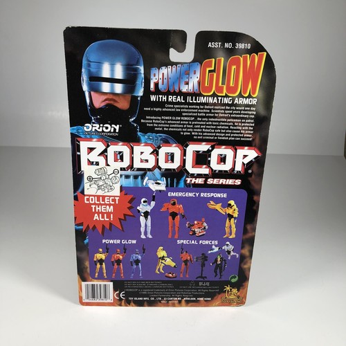 RoboCop Orion Power Glow with Illuminating Armor Toy Island Actionfigur 1995 - Bild 8 von 10