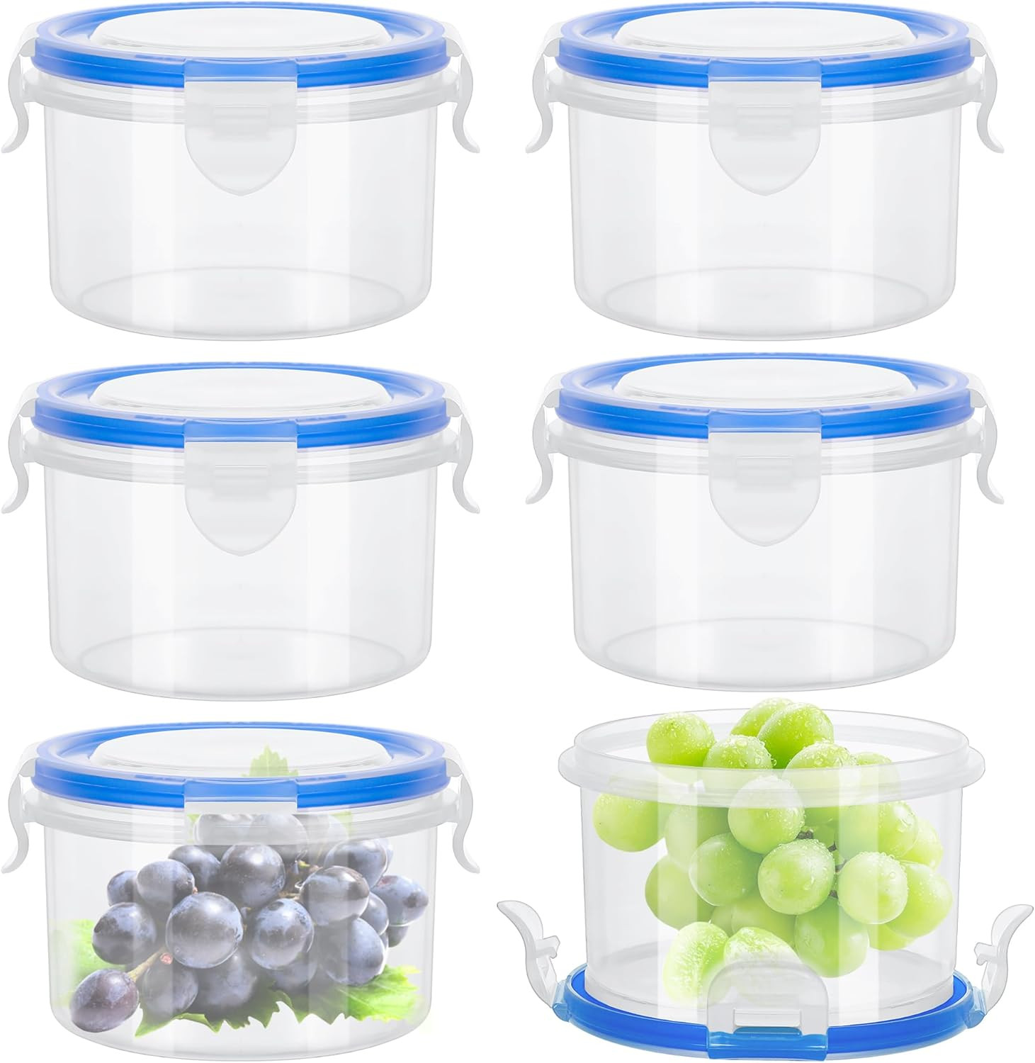 Set 6 Mini Contenitori Alimenti 300ml - Organizzazione Cucina Chic