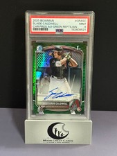 Slade Caldwell (1st | #/99 Green Reptilian | Auto) - 2025 Bowman Chrome | CPA-SC