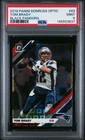 2019 Donruss Optic Tom Brady Black Pandora PRIZM 18/25 PSA 9