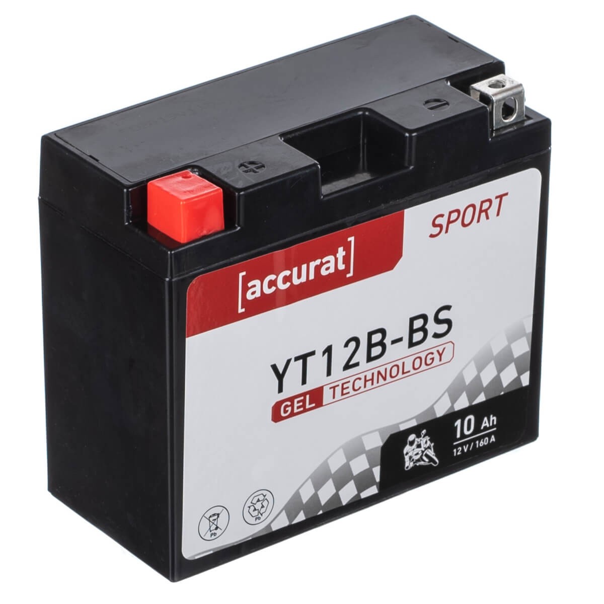 Batteria Moto YT12B-4 Gel 12V 10Ah Batteria Moto Quad Batteria YT12B-BS GT12B