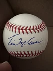 Tim McCarver Signed OML Baseball Philadelphia Phillies JSA Authenticated