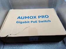 Aumox SG518P 18-Port Ethernet Gigabit Switch w/ 16-Port PoE & 2 Uplink Port 