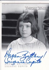 Twilight Zone Autograph Card Double Signature A-98  Morgan Brittany as Susan