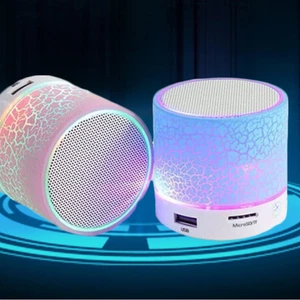Mini Portable Audio - Wireless Bluetooth Subwoofer Speaker with Dazzling Crack L