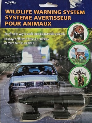 wildlife GAME WARNING SYSTEM VINTAGE mounts on car to protect you from accidents