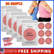 300/30Pcs Weight-loss GLP-1 Patches Slimming Patches Weight Management Tools US