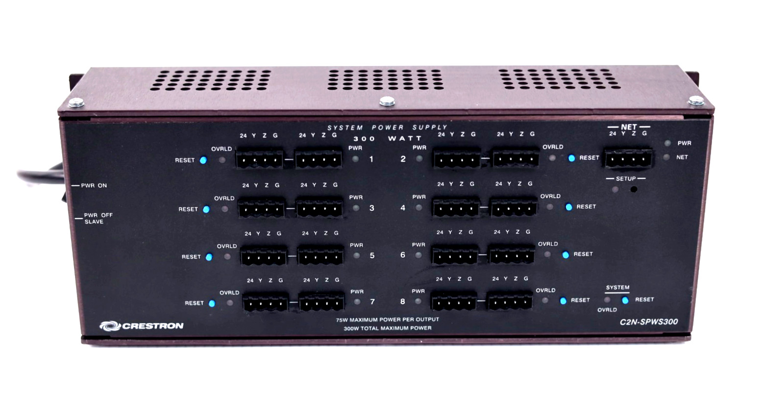 FULLY TESTED Crestron C2N-SPWS300 16 Distribution Port 300W Power Supply w894