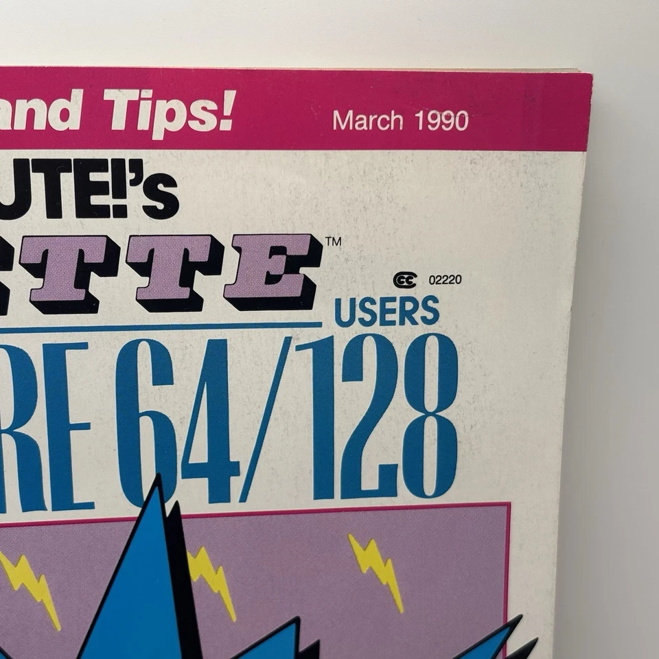 Compute!'s Gazette для журнала Commodore 64/128 март 1990 с регистрационной карточкой - Изображение 4 из 4