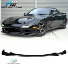 Fits 93-97 Mazda RX-7 2DR OE RP Style Front Bumper Lip Spoiler Unpainted PU