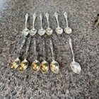STERLING Silver Demitasse spoon Lot Wallace Sir Christopher 4.8 OZ