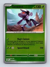 GENESECT 008/094 RARE PHANTASMAL FLAMES POKEMON REVERSE HOLO NM