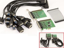 PCIE-Karte RS232 SERIE - 16 PORTS UART COM DB...