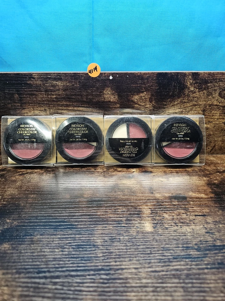 4 Revlon Colorstay Cheekcolor Oil Free Full Size - Color Stay Blush - Wine - Image 4 of 4