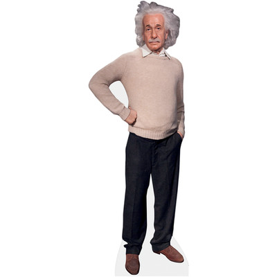 Albert Einstein Life Size Cutout