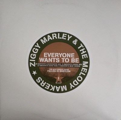 Ziggy Marley And The Melody Makers, Everyone Wants To Be, (12'', Promo), VG, 3870