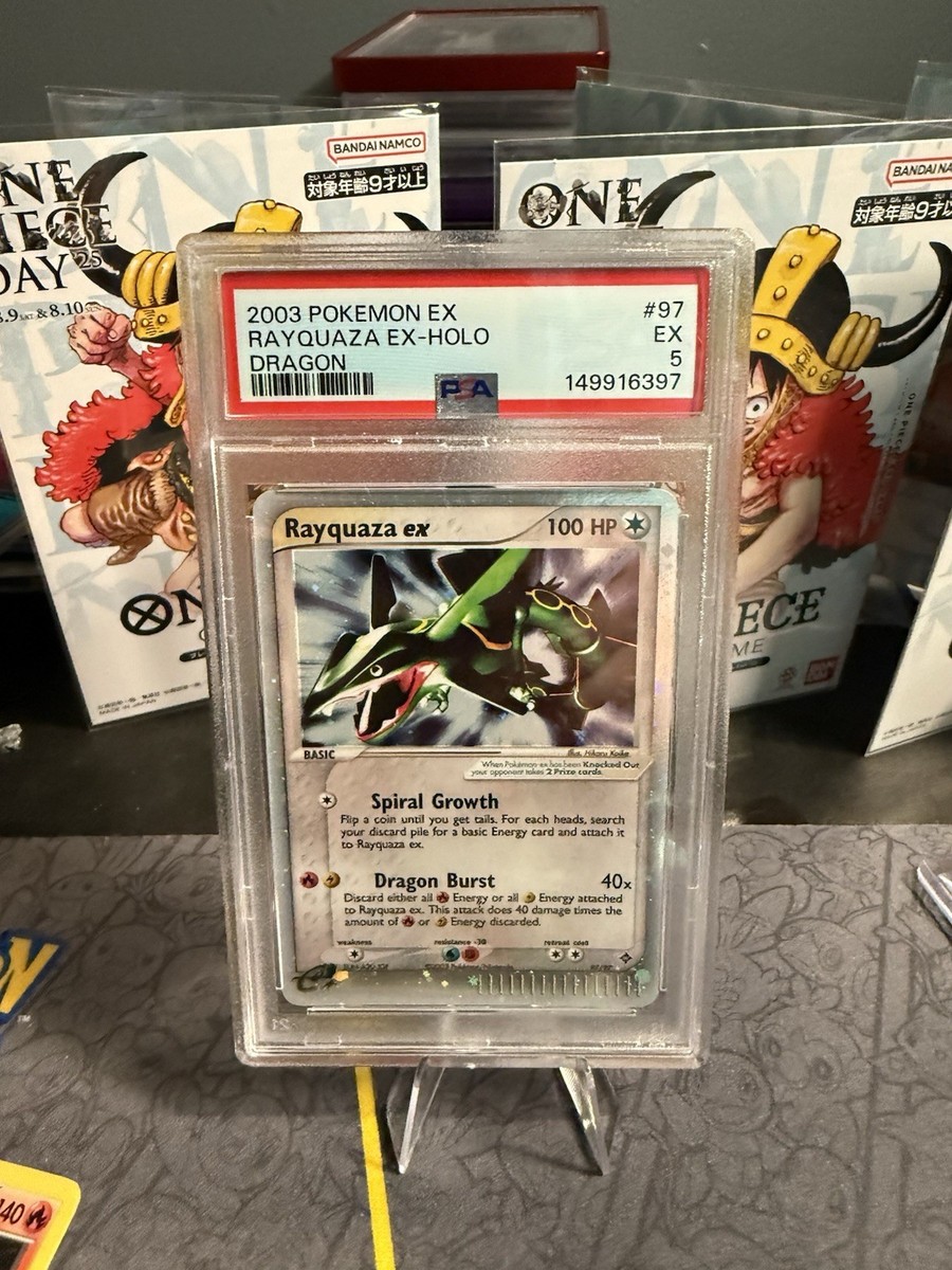 Rayquaza ex 97/97 Dragon Holo for sale online | eBay