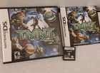 TMNT Teenage Mutant Ninja Turtles (Nintendo DS, 2007) CIB Complete in Box Tested