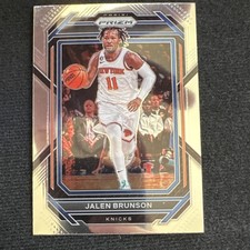 Panini Prizm 2022-23 Jalen Brunson #11 New York Knicks NBA Base Set Card