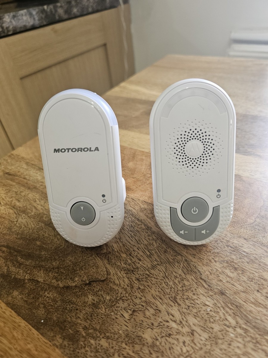 Motorola MBP8 Digital Audio Baby Monitor White UK