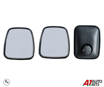 Weitwinkel Spiegel X2 Blind Spot Seitenblick Links/Rechts E-markiert 8X6