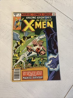 Amazing Adventures 9 Original X-Men Magneto comic book F+ 1980 